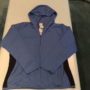 Nike Blue 1/4 Zip Jacket